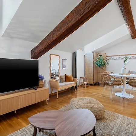 Lejlighed Renting - 3 Massena - Chic Escape Luxury Duplex Place Massena Nice